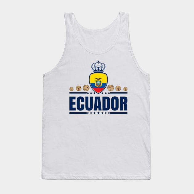 FUTBOL ECUADOR | ECUADOR FOOTBALL Tank Top by VISUALUV